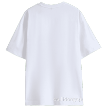 2022 Impresión personalizada para hombre Fasion T Shirt para hombre Camiseta blanca 100% algodón de alta calidad camiseta en blanco para hombre